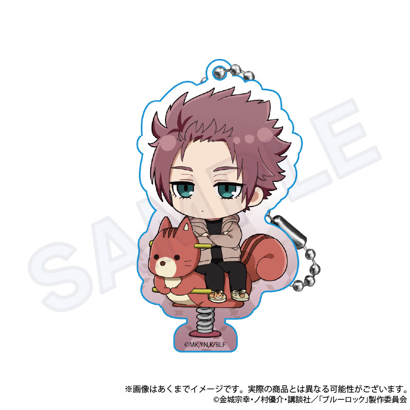(PO) Blue Lock Trading Acrylic Key Chain Playground Equipment Ver. [BOX] Image_9