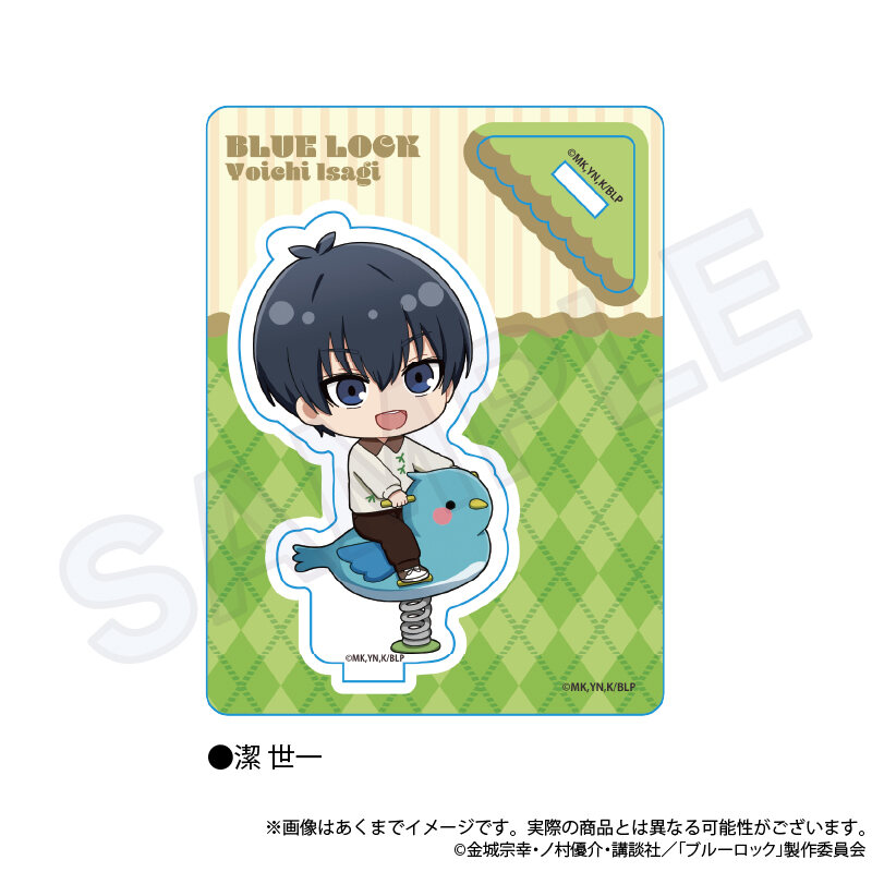 (PO) Blue Lock Mini Character Stand Playground Equipment Ver. Isagi Yoichi Image_1