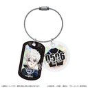 (PO) Blue Lock Dog Tag Style Key Chain Nagi Seishiro Image_1