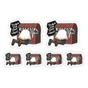 (PO) Frieren: Beyond Journey's End Frieren Getting Eaten by Mimic Mini Sticker Set Image_1