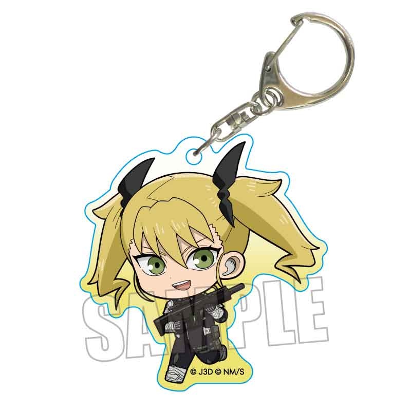 (PO) TEKUTOKO Acrylic Key Chain Kaiju No. 8 Shinomiya Kikoru Image_1