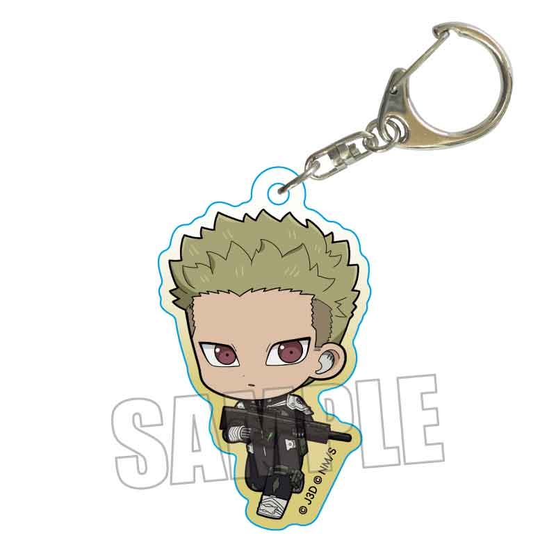 (PO) TEKUTOKO Acrylic Key Chain Kaiju No. 8 Kaguragi Aoi Image_1