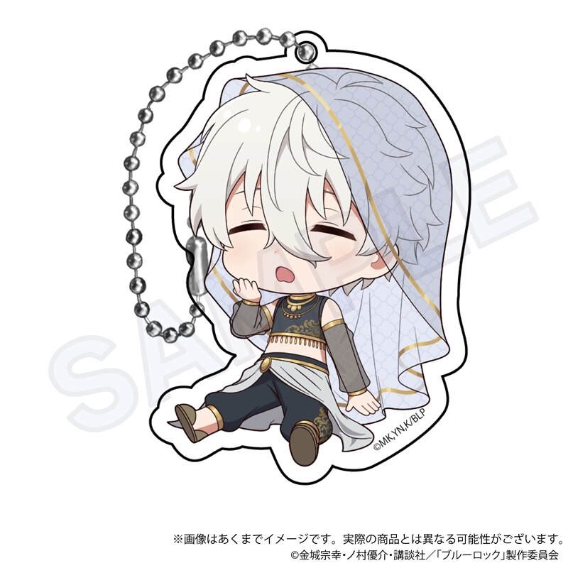 (PO) Blue Lock Trading Mini Character Acrylic Key Chain Arabian Ver. [BOX] Image_6
