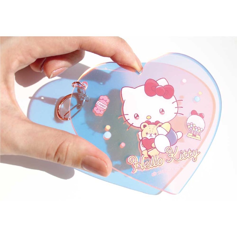 (PO) Sanrio Characters Aurora Acrylic Key Chain Amaenbo Namida Hello Kitty Image_2