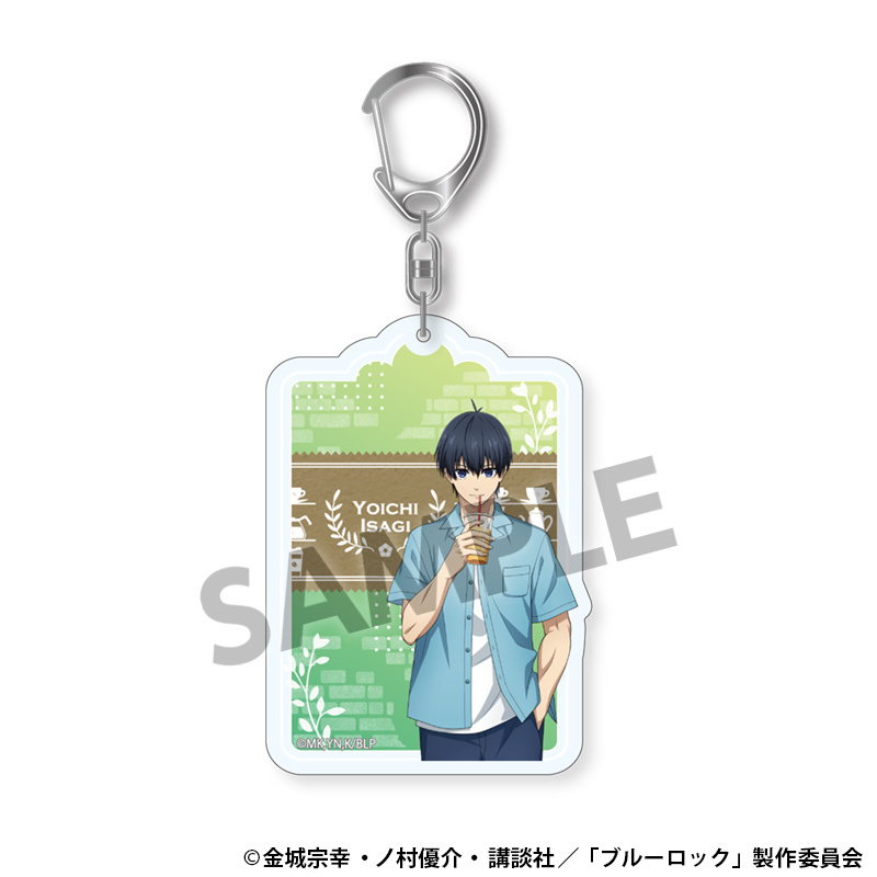 (PO) Blue Lock Original Illustration Acrylic Key Chain Isagi Yoichi Daily Life Ver. Image_1
