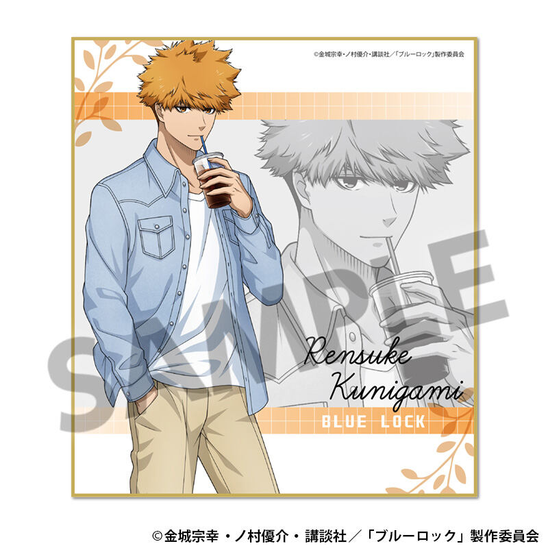 (PO) Blue Lock Original Illustration Trading Mini Shikishi Daily Life Ver. [BOX] Image_4