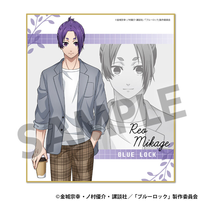 (PO) Blue Lock Original Illustration Trading Mini Shikishi Daily Life Ver. [BOX] Image_7