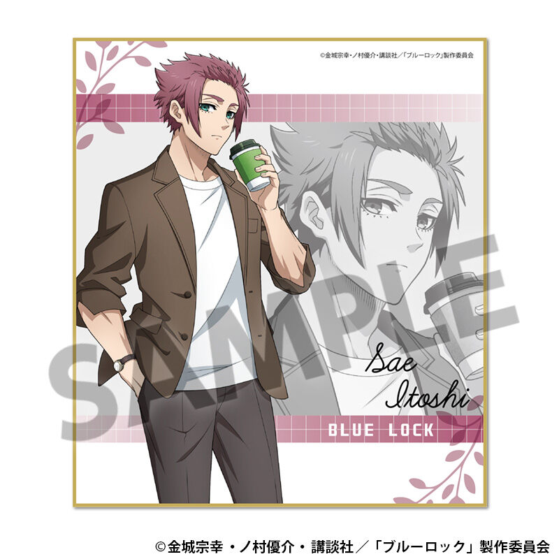 (PO) Blue Lock Original Illustration Trading Mini Shikishi Daily Life Ver. [BOX] Image_9