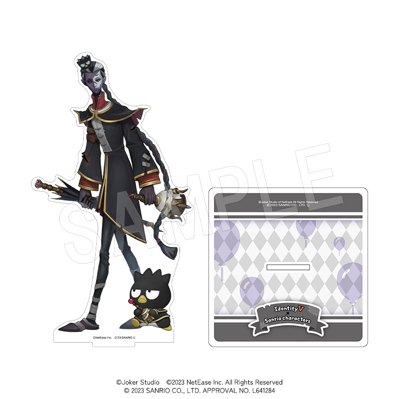 (PO) Identity V x Sanrio Characters Acrylic Stand Wu Chang (Fan Wujiu) & Bad Badtz-Maru Image_1