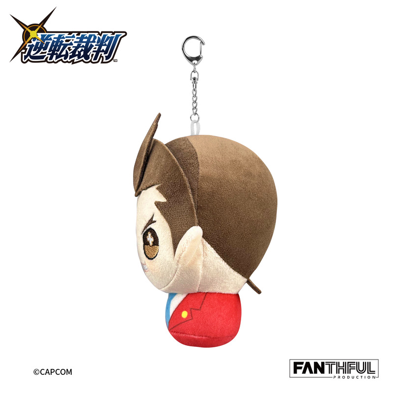 (PO) Ace Attorney Series Plush Keychain Odoroki Hosuke Image_3