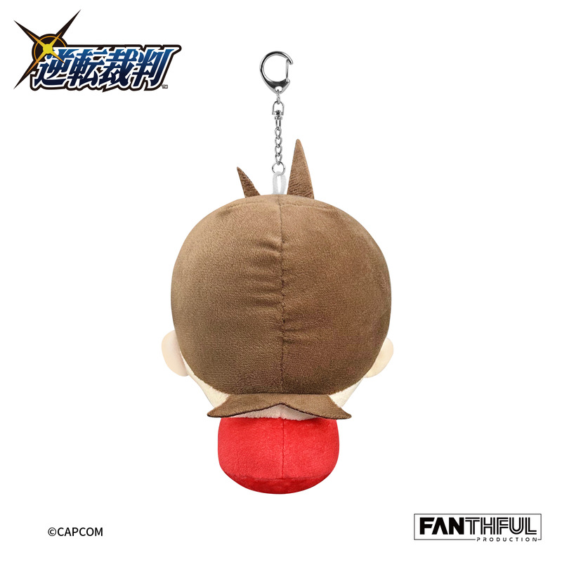 (PO) Ace Attorney Series Plush Keychain Odoroki Hosuke Image_4