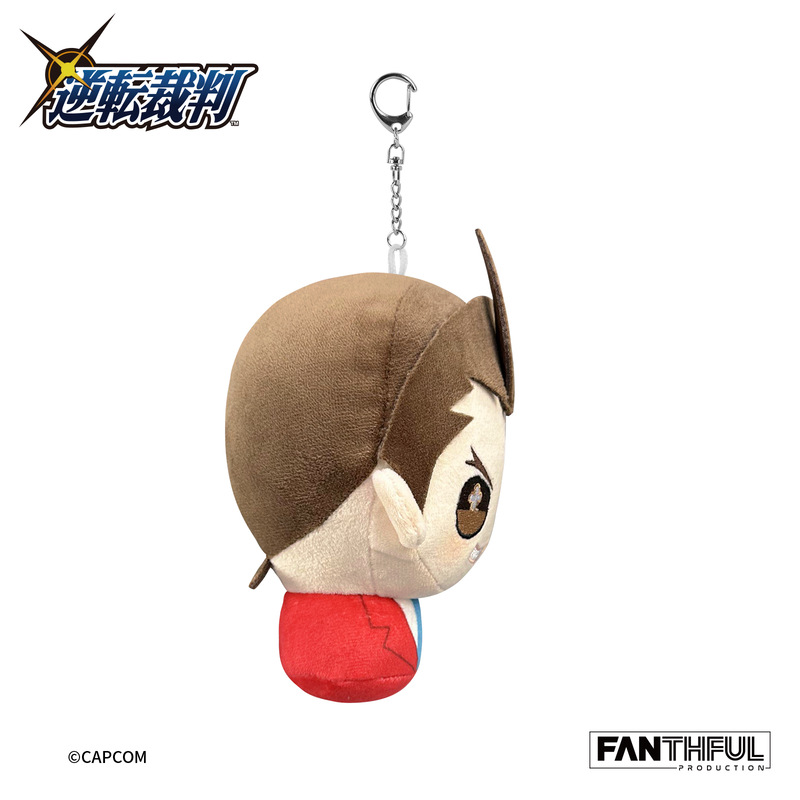 (PO) Ace Attorney Series Plush Keychain Odoroki Hosuke Image_5