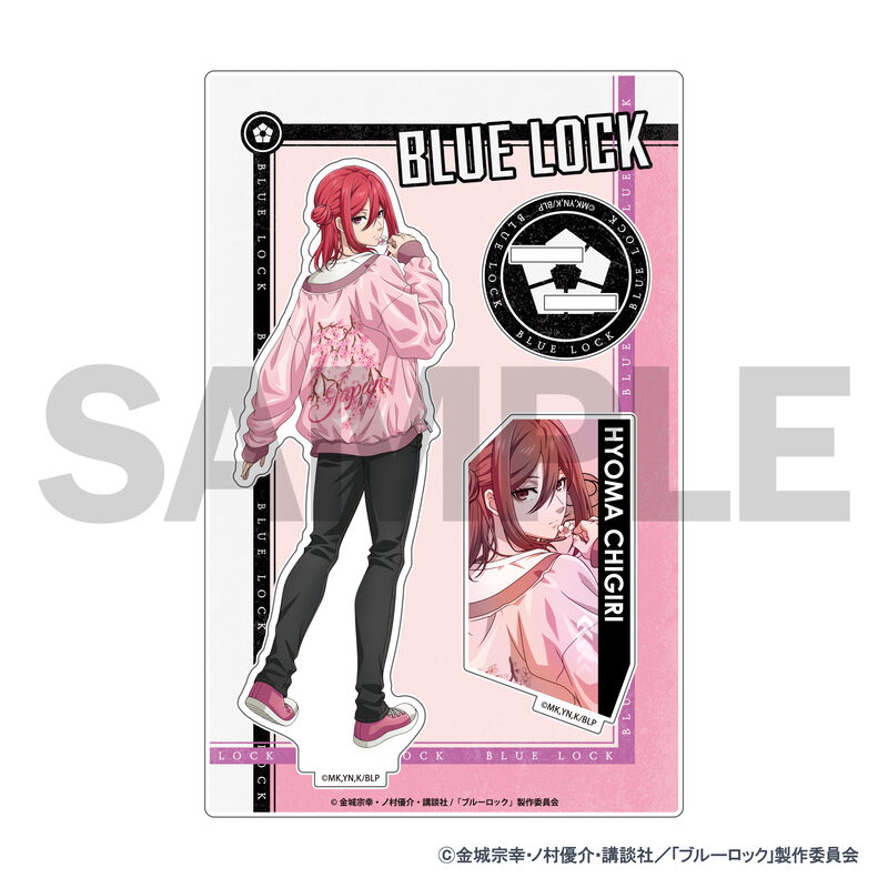 (PO) Blue Lock Souvenir Jacket Wear Original Illustration Acrylic Stand Chigiri Hyoma Image_2