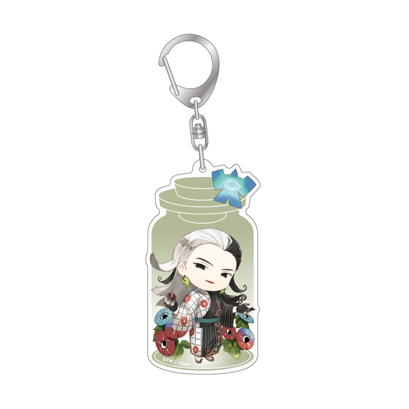 (PO) Fate/Grand Order CharaToria Acrylic Key Chain Alter Ego / Ashiya Douman (Asagao Patterned Yukata (Curse)) Image_1
