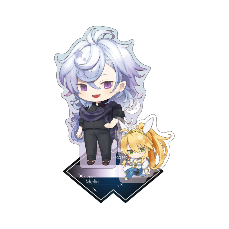 (PO) Fate/Grand Order CharaToria Acrylic Stand Caster / Merlin (Camelot & Co) Image_1
