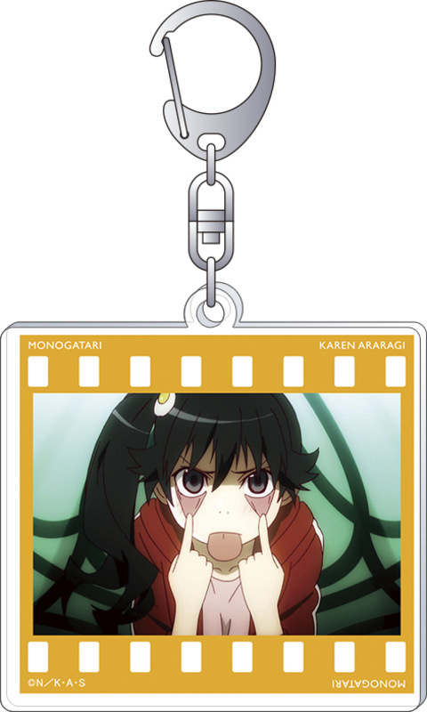 (PO) Monogatari Series Acrylic Key Chain Collection Araragi Karen Image_5