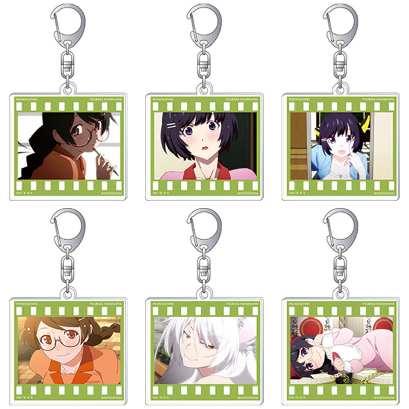 (PO) Monogatari Series Acrylic Key Chain Collection Hanekawa Tsubasa Image_1
