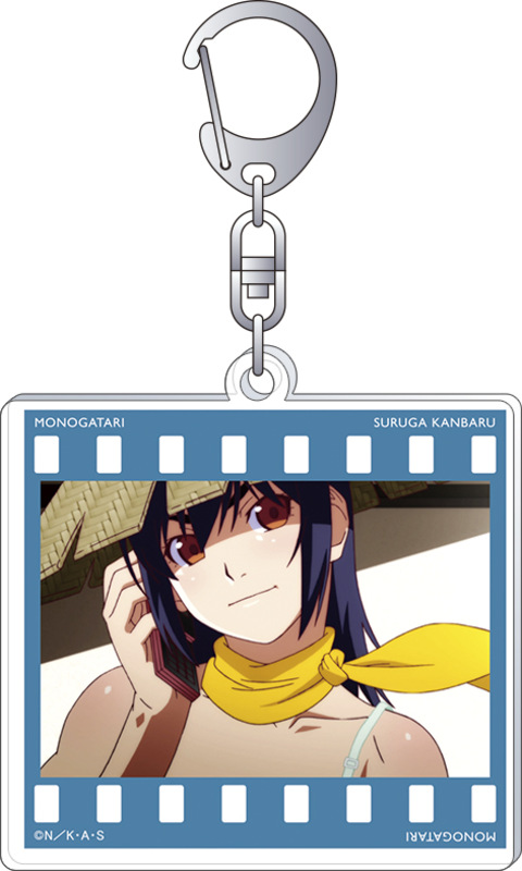 (PO) Monogatari Series Acrylic Key Chain Collection Kanbaru Suruga Image_3