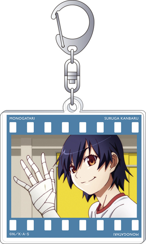 (PO) Monogatari Series Acrylic Key Chain Collection Kanbaru Suruga Image_4