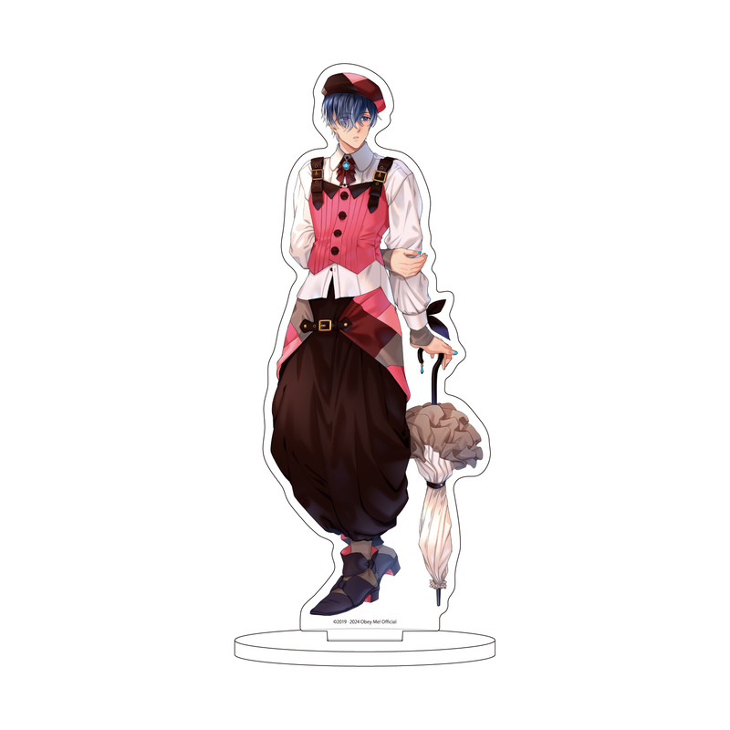 (PO) Acrylic Stand Obey Me! 71 Belphegor Valentine Ver. (Original Illustration) Image_1