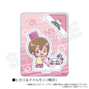 (PO) Digimon Series Mini Character Stand Oekakiccho Ver. Hikari & Tailmon (Digimon Adventure) Image_1