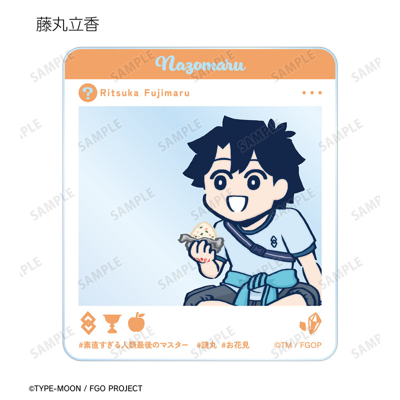 (PO) Fate/Grand Order Fujimaru Ritsuka wa Wakaranai Tsuchida Original Illustration Ohanami Ver. Trading Acrylic Card [BOX] Image_3
