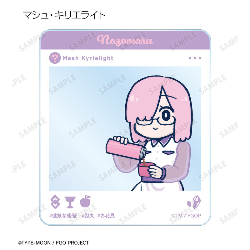 (PO) Fate/Grand Order Fujimaru Ritsuka wa Wakaranai Tsuchida Original Illustration Ohanami Ver. Trading Acrylic Card [BOX] Image_4