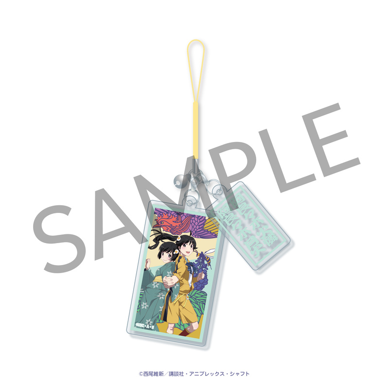 (PO) Charaditional Toy Monogatari Series Acrylic Netsuke Strap Araragi Karen & Araragi Tsukihi Image_1
