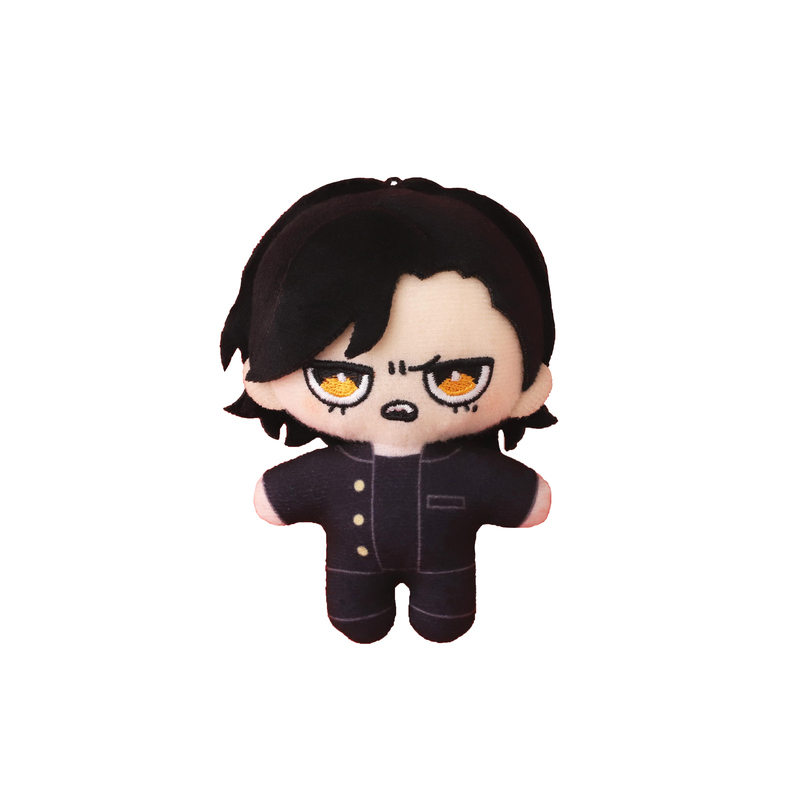 (PO) The Monster & The Ghost Plush Key Chain Set Tsubaki & Kabuto Image_2