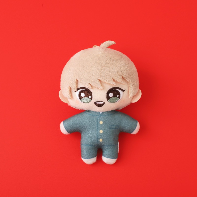 (PO) The Monster & The Ghost Plush Key Chain Set Tsubaki & Kabuto Image_7