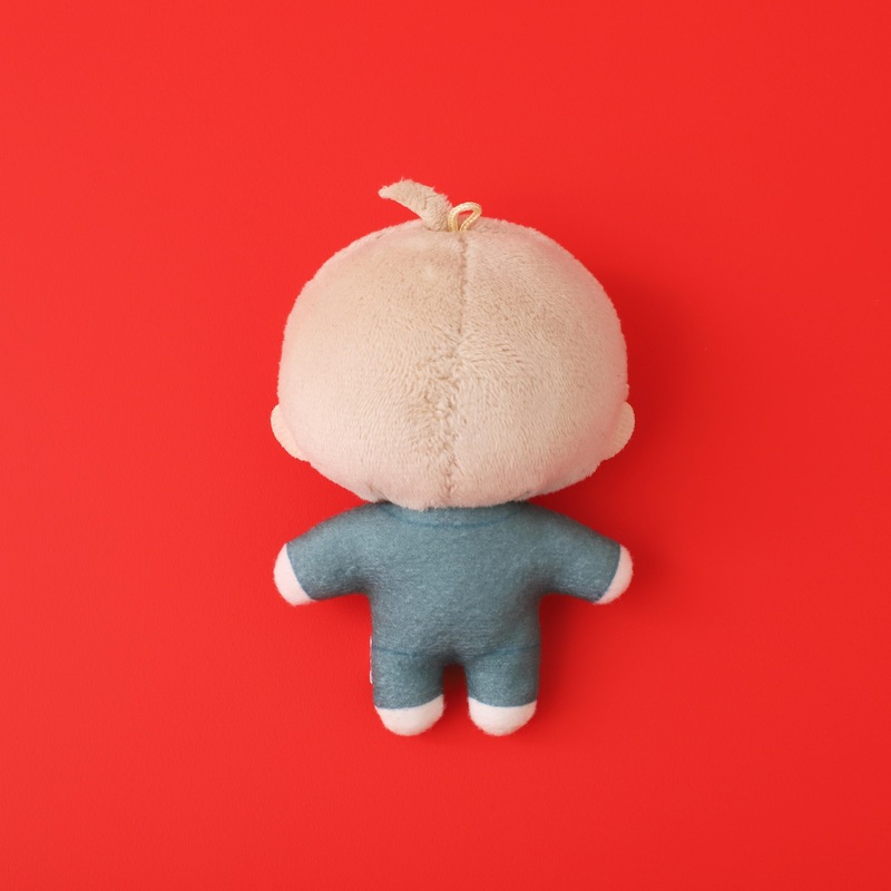 (PO) The Monster & The Ghost Plush Key Chain Set Tsubaki & Kabuto Image_8