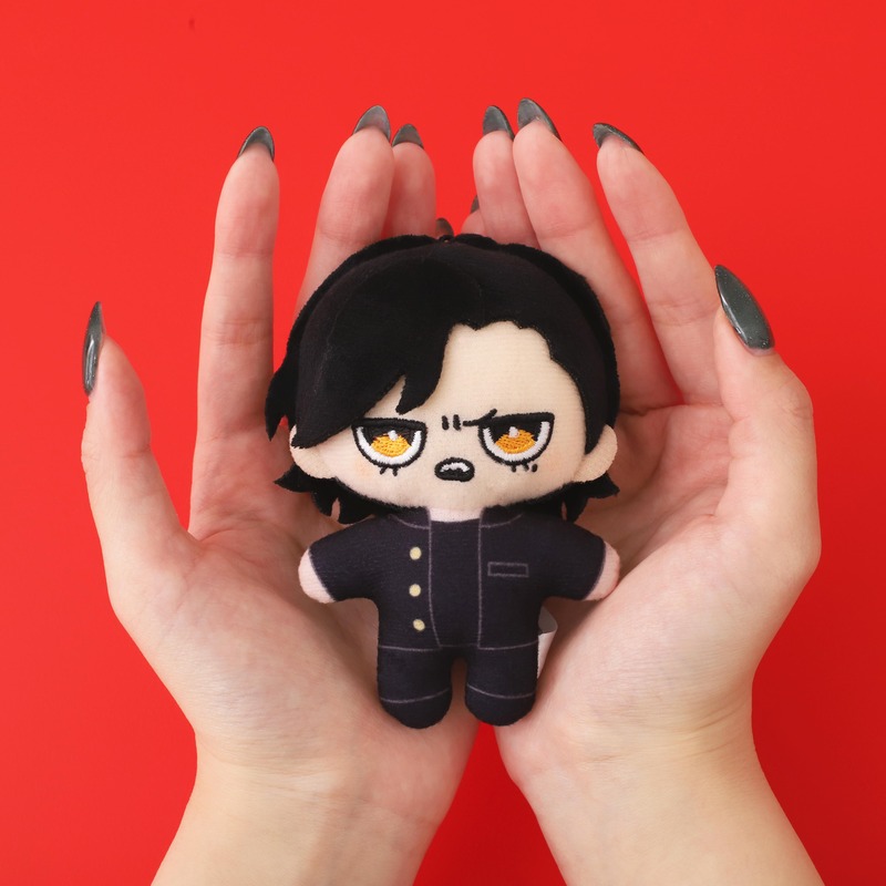 (PO) The Monster & The Ghost Plush Key Chain Set Tsubaki & Kabuto Image_9