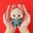 (PO) The Monster & The Ghost Plush Key Chain Set Tsubaki & Kabuto Image_10