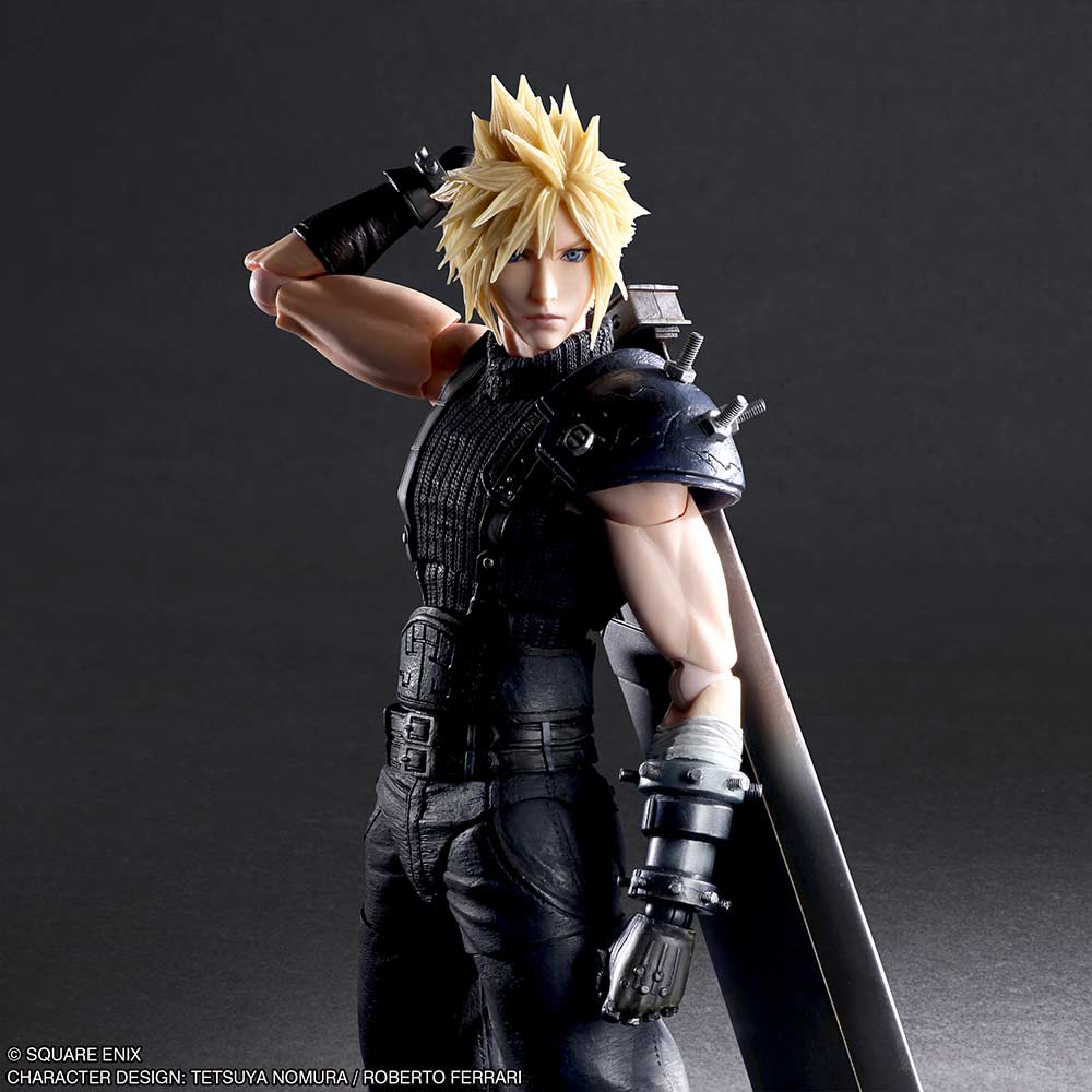 (PO) Final Fantasy VII Rebirth Play Arts Kai - Cloud Strife Image_1