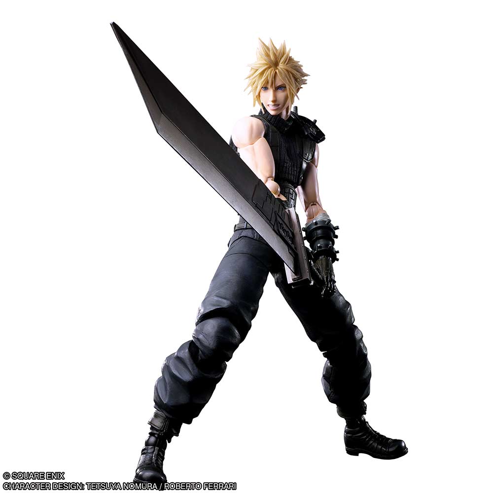 (PO) Final Fantasy VII Rebirth Play Arts Kai - Cloud Strife Image_2