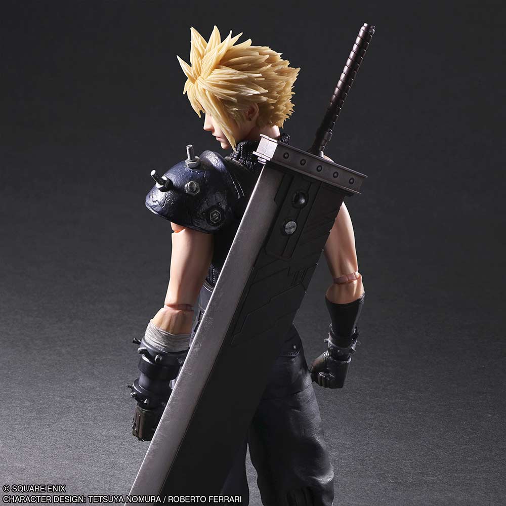 (PO) Final Fantasy VII Rebirth Play Arts Kai - Cloud Strife Image_4