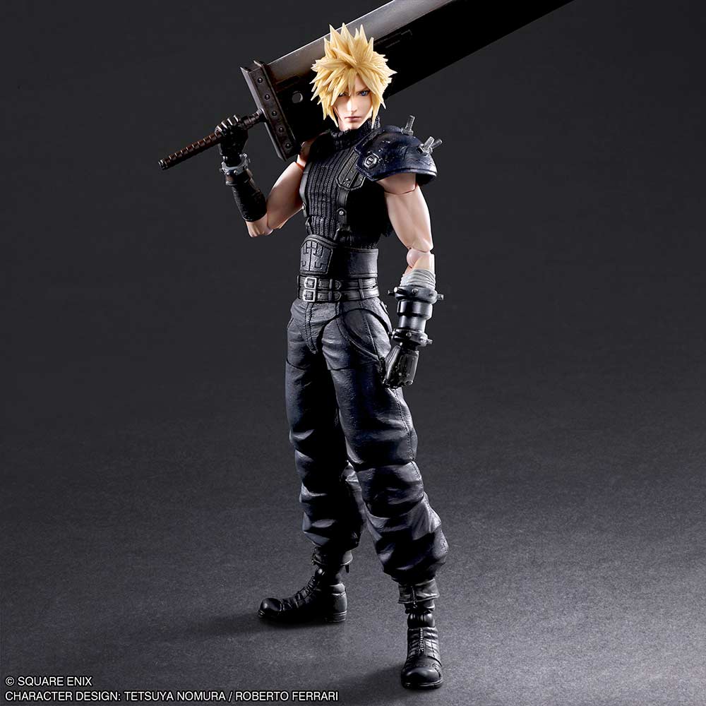 (PO) Final Fantasy VII Rebirth Play Arts Kai - Cloud Strife Image_6