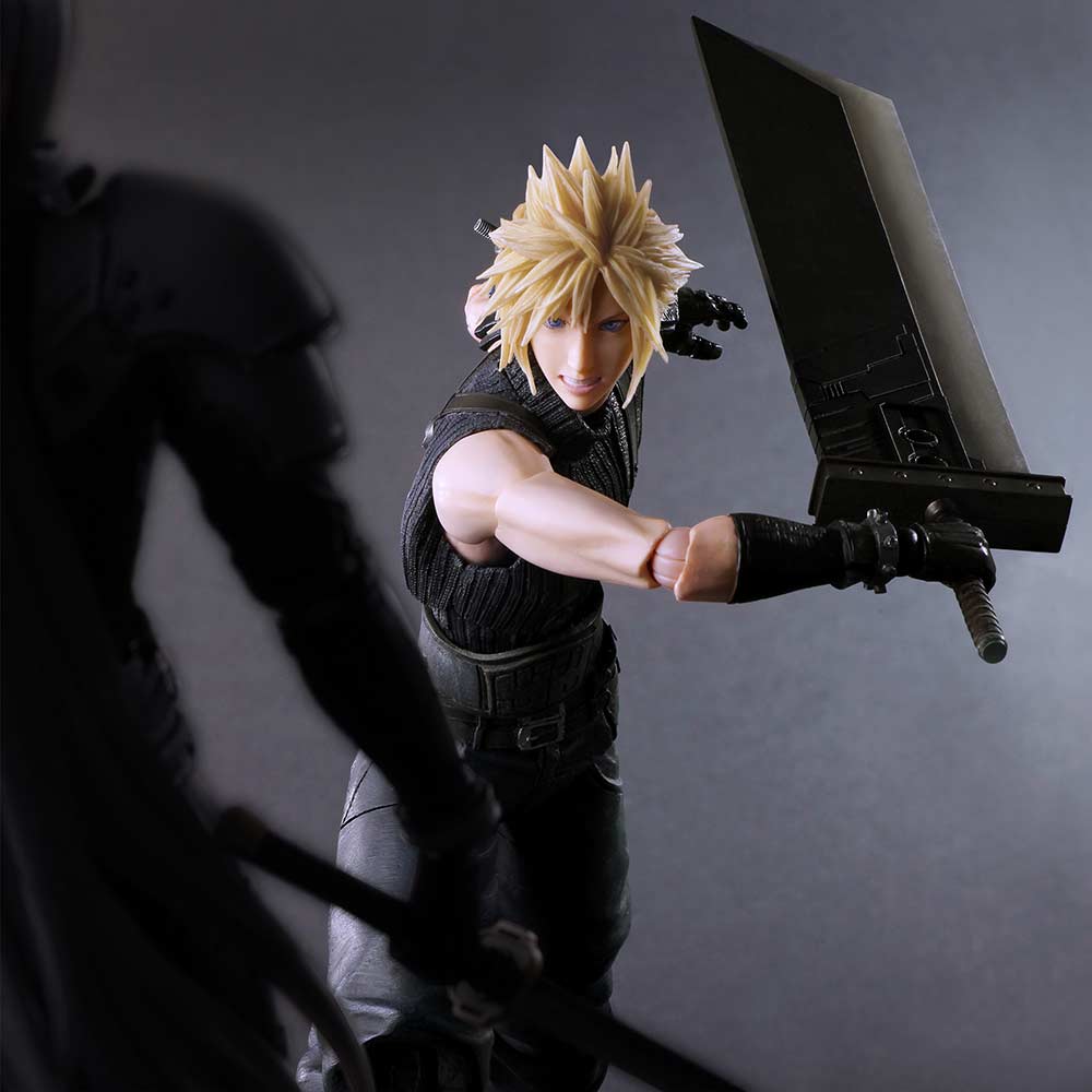 (PO) Final Fantasy VII Rebirth Play Arts Kai - Cloud Strife Image_8