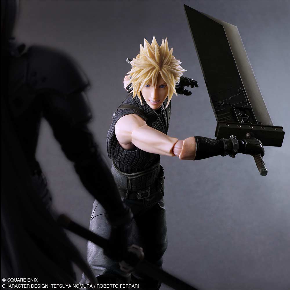 (PO) Final Fantasy VII Rebirth Play Arts Kai - Cloud Strife Image_10