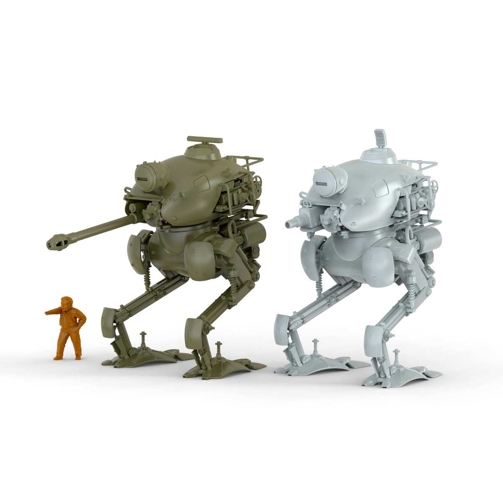 (PO) ARTPLA Maschinen Krieger Pak.KROTE (Long Barrel / Short Barrel) & Victor Image_6