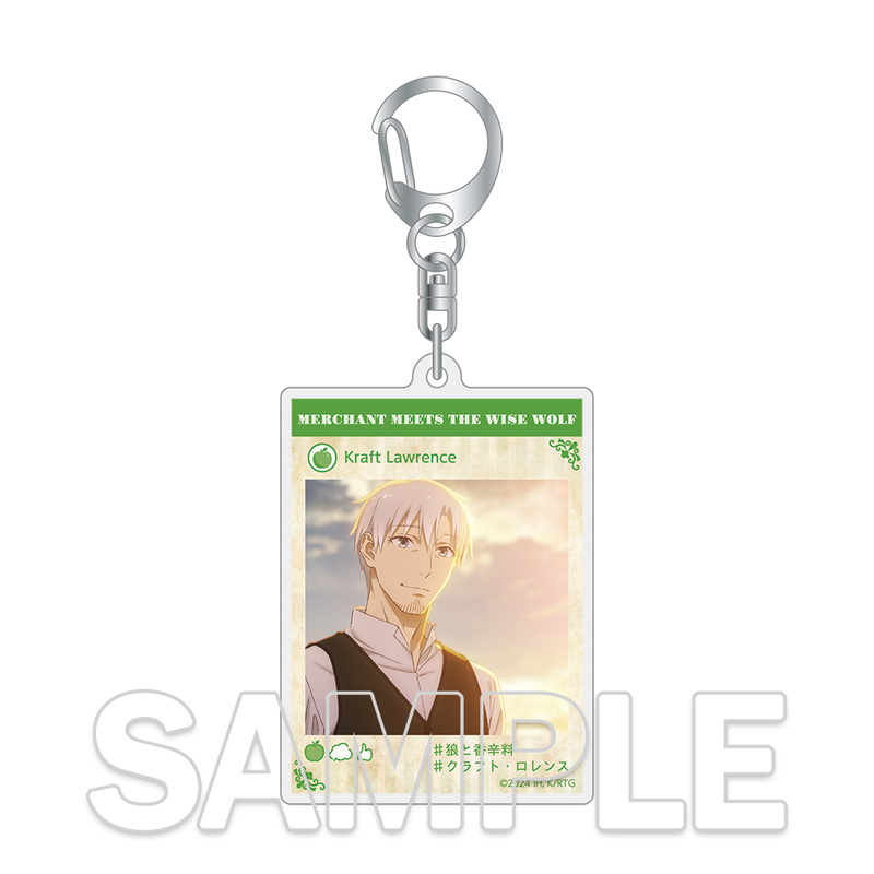 (PO) Spice and Wolf: merchant meets the wise wolf SNS Style Acrylic Key Chain Lawrence Image_1