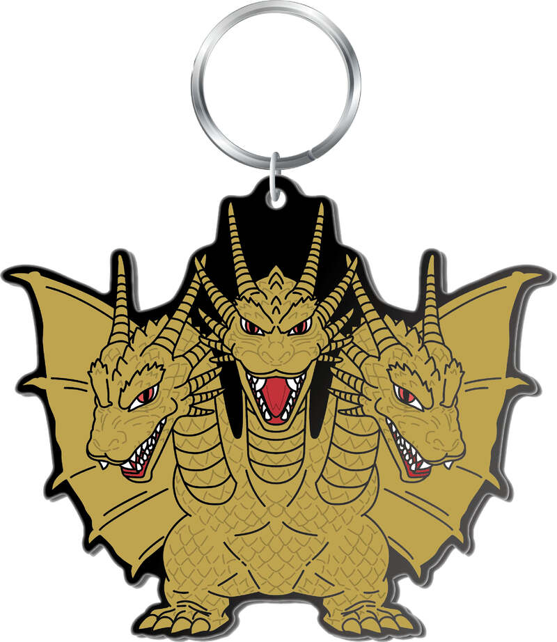 (PO) Godzilla Rubber Key Ring [BOX] Image_8