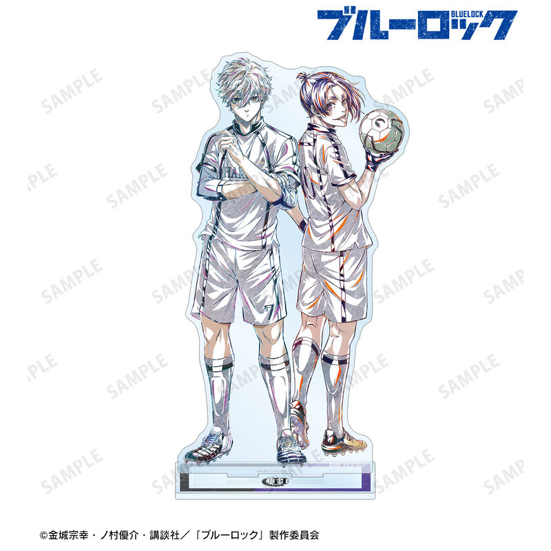 (PO) Blue Lock Nagi Seishiro & Mikage Reo Ani-Art Vol. 2 Big Acrylic Stand Image_2