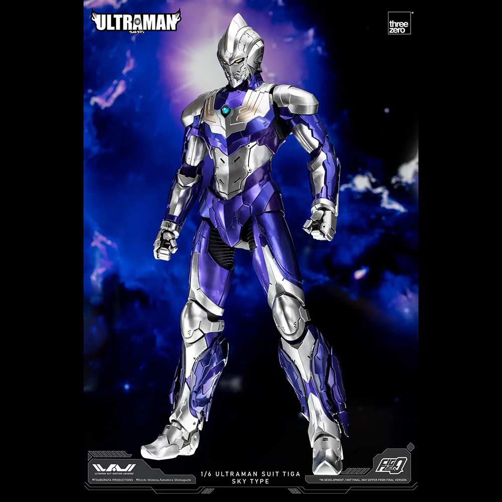 (PO) FigZero 1/6th Scale Articulated Figure - Ultraman Suit Another Universe - Ultraman Suit Tiga Sky Type Image_2