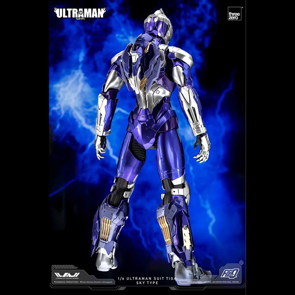 (PO) FigZero 1/6th Scale Articulated Figure - Ultraman Suit Another Universe - Ultraman Suit Tiga Sky Type Image_3
