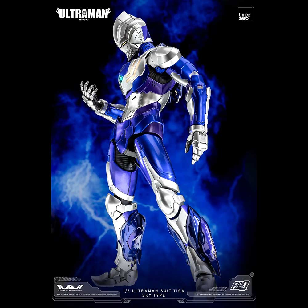 (PO) FigZero 1/6th Scale Articulated Figure - Ultraman Suit Another Universe - Ultraman Suit Tiga Sky Type Image_4