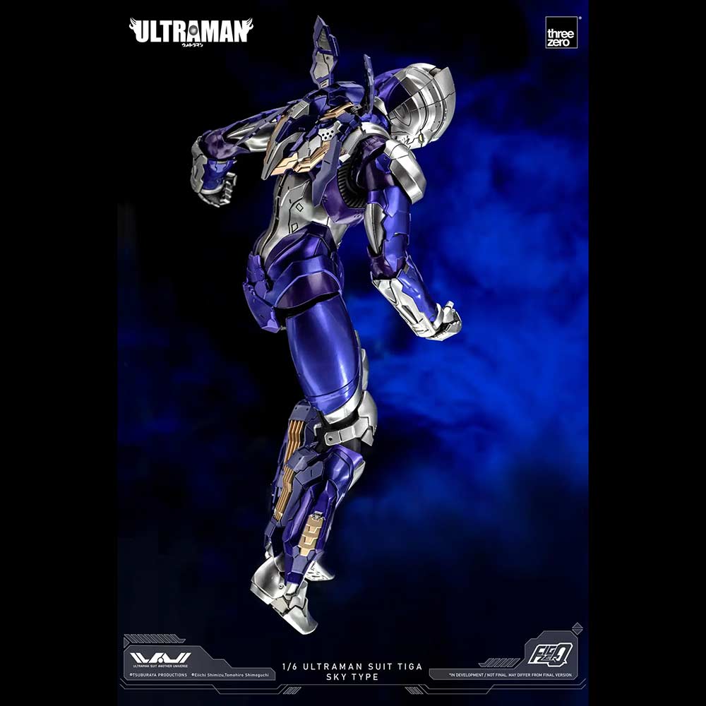 (PO) FigZero 1/6th Scale Articulated Figure - Ultraman Suit Another Universe - Ultraman Suit Tiga Sky Type Image_13