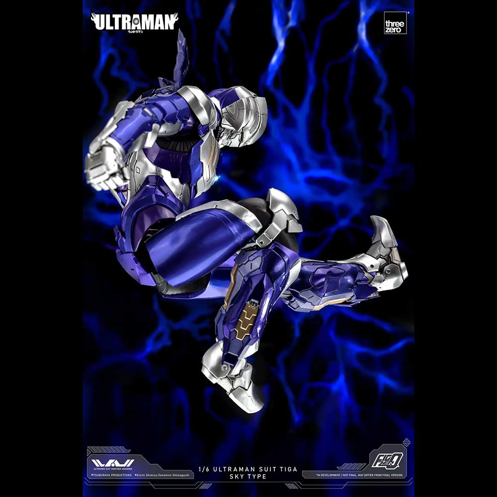(PO) FigZero 1/6th Scale Articulated Figure - Ultraman Suit Another Universe - Ultraman Suit Tiga Sky Type Image_15