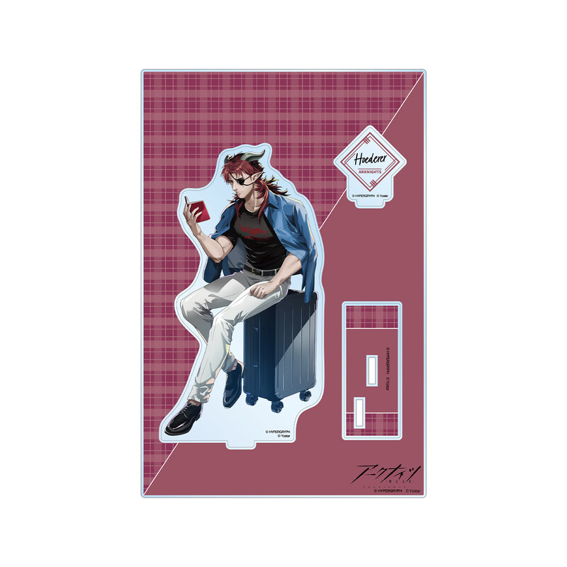 (PO) Arknights Original Illustration Hoederer Shopping Ver. Big Acrylic Stand with Parts Image_1