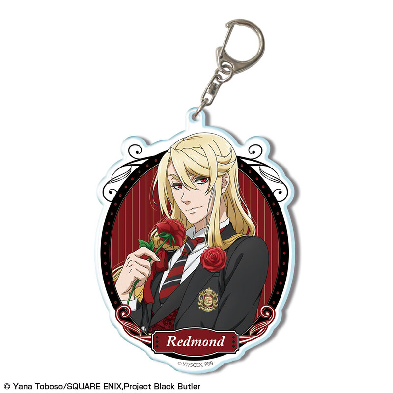 (PO) Black Butler Public School Arc Big Acrylic Key Chain Design 03 Edgar Redmond Image_1